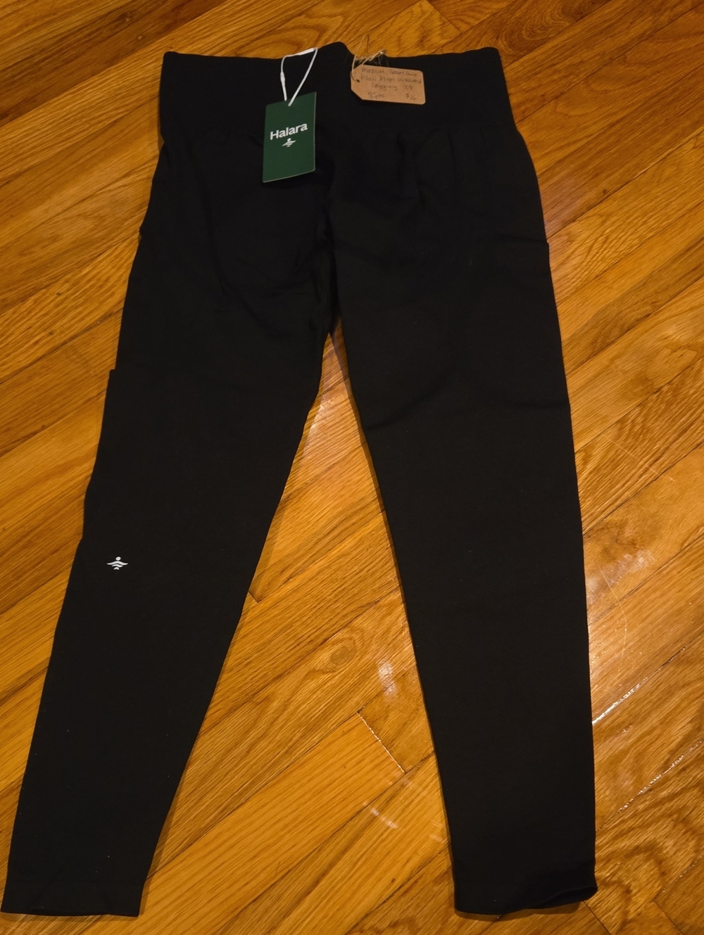 HALARA Black High-Waist One Flow Leggings